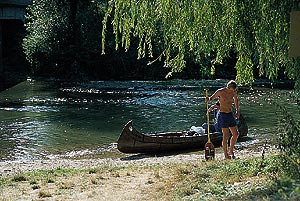 Mit dem Kanu durchs Altm&uuml;hltal