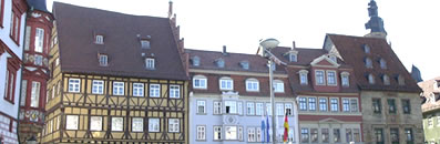 Half-timbered house in Coburg