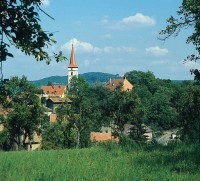 Ortschaft an der Steigerwaldhöhenstraße