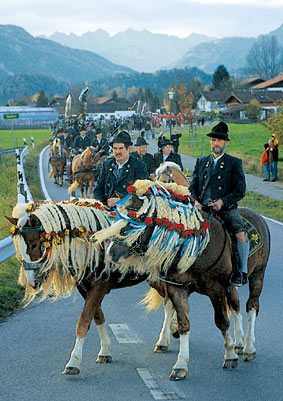 Chiemsee: Leonardi horse procession