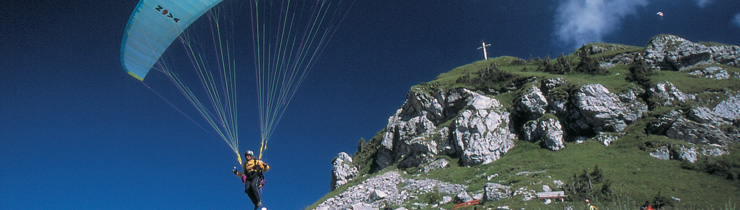 Paraglider im Allgäu