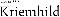 Logo Hotel Kriemhild M�nchen-Nymphenburg