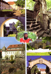 Haßberge: Burgencollage