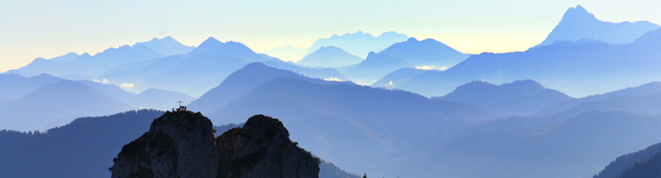 Panorama Ammergauer Alpen