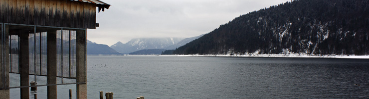Winter am Walchensee