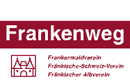 Wegschild Frankenweg