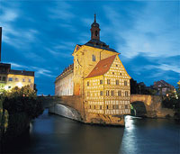 Urlaub in Franken: Altes Rathaus Bamberg
