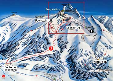 Region Wendelstein: Pistenkarte Wendelstein