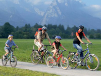 Ammergauer Alpen: Radfahren - Copyright Tourismus Garmisch