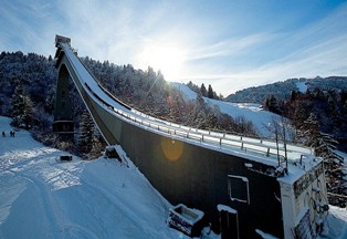Zugspitzregion: Skisprungschanze Garmisch-Partenkirchen