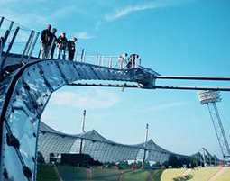 Olympiastadion M&uuml;nchen Zeltdach-Tour