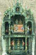 Glockenspiel Rathaus M&uuml;nchen