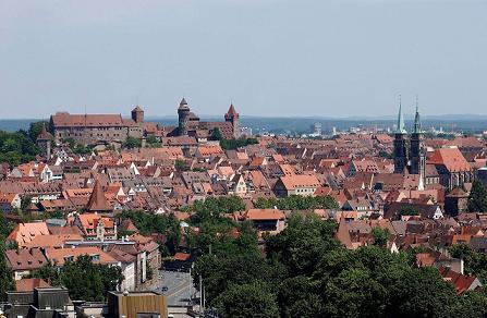 Nürnberg Kaiserburg Panorama