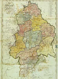 Karte des Königreichs Bayern von 1880 Karte des Königreichs Bayern von 1880