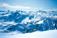 Skigebiete und Snowboardgebiete in Bayern