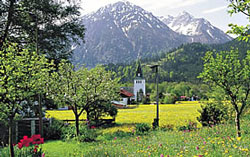 Blick auf Bad Oberdorf