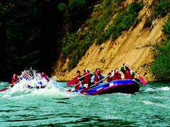 Bayern Aktivurlaub Wildwasserrafting