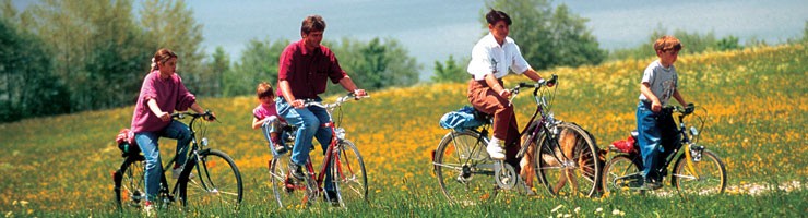 Radwege, Radtouren und Radwanderwege in Bayerisch Schwaben / Allgäu