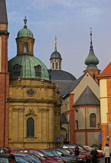 Würzburg Dom Rückseite