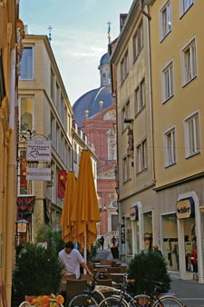 Würzburg Gasse Innenstadt