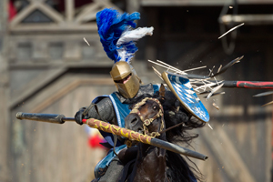 Ritterturnier Lanzenkampf