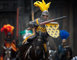 Kaltenberger Ritterturnier - Ritter auf Pferd