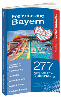 Gutscheinbuch f&uuml;r Bayern