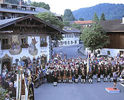 Wallgau: Schützenfest