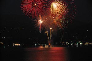 Bad Wiessee Seefeuerwerk