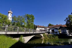 Die Mangfall in Gmund