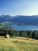 Wandern am Tegernsee und Schliersee: Panoramablick Brecherspitze