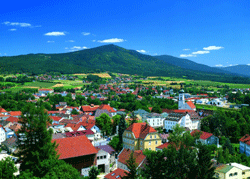 Blick auf Bad Kötzting