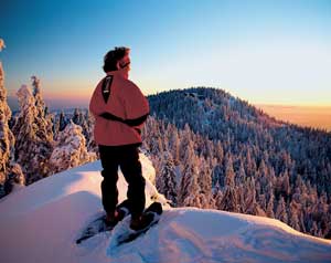 Bayerischer Wald Ferien: Winter Landschaft 