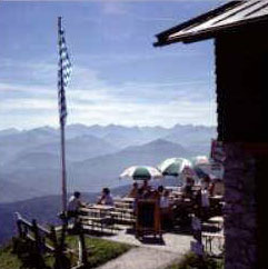 Aussicht auf die Berge