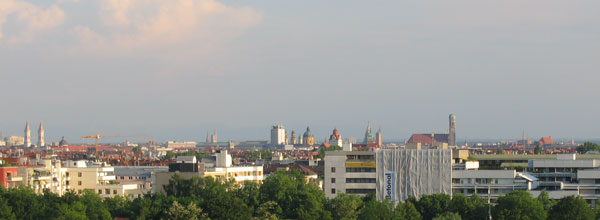 Aussicht vom Luitpoldpark