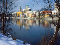 Passau im Winter